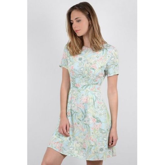 Robe fleurie water green Molly Bracken | La Redoute
