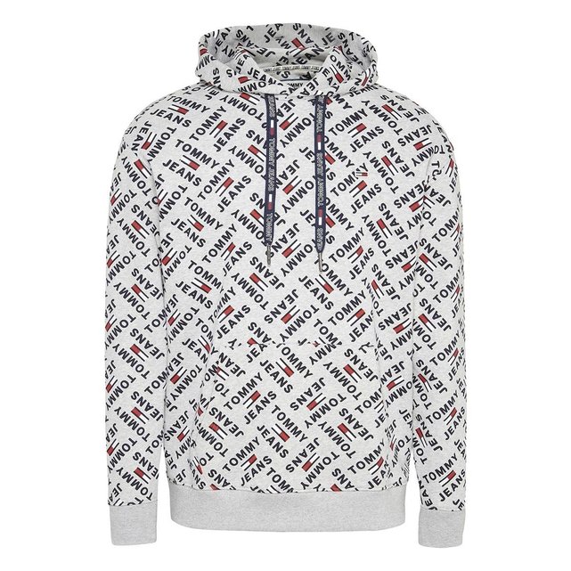tommy hilfiger all over print hoodie