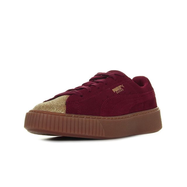 puma suede doré