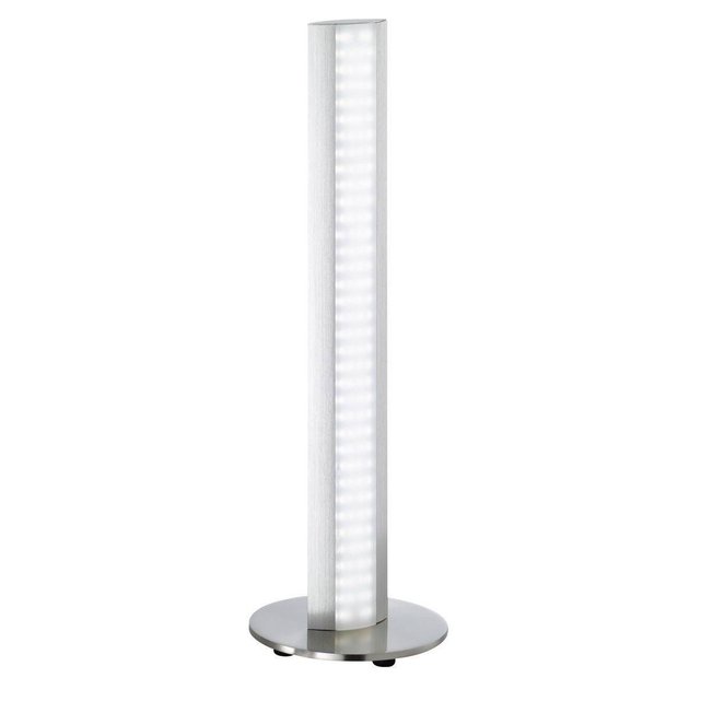 lampe led design dimmable beat argentée en métal argenté keria | la