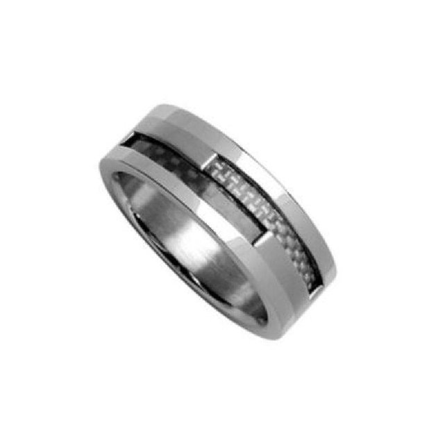 bague or blanc carbone bague or blanc carbone