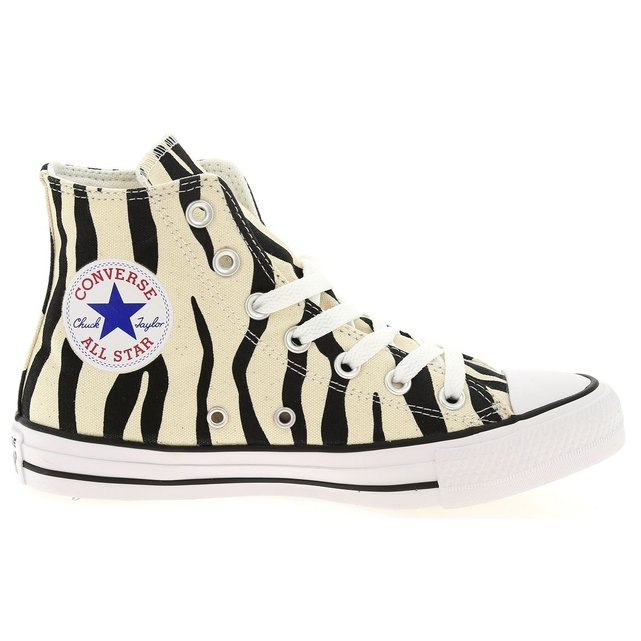 converse femme zebre