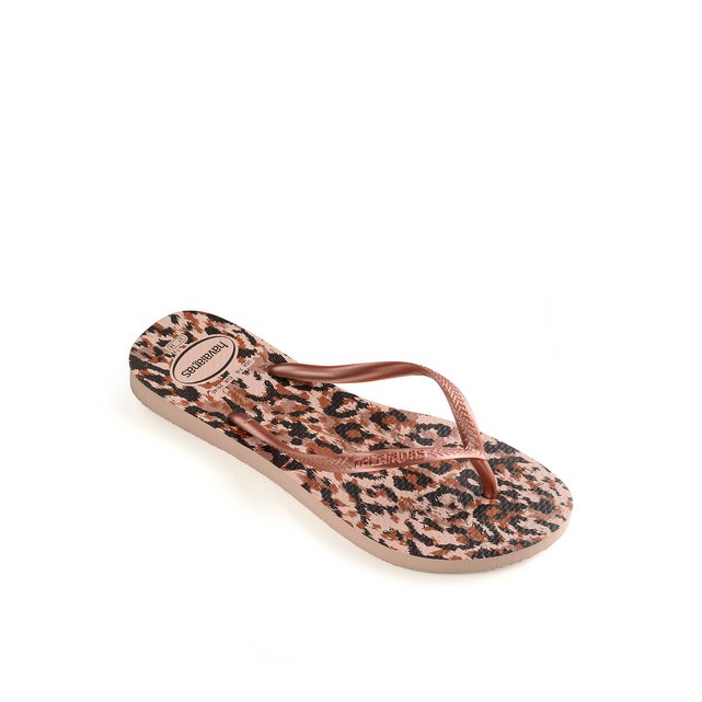 leopard print havaianas