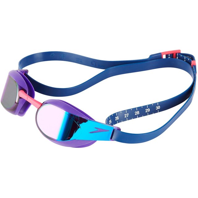 De Fastskin Mirror Violetbleu Elite Natation Lunettes PiukZOX