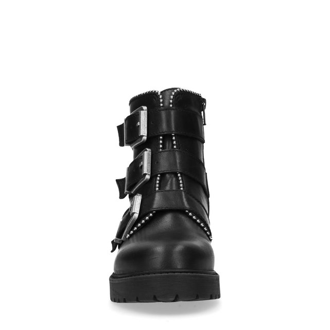 boots à boucles femme