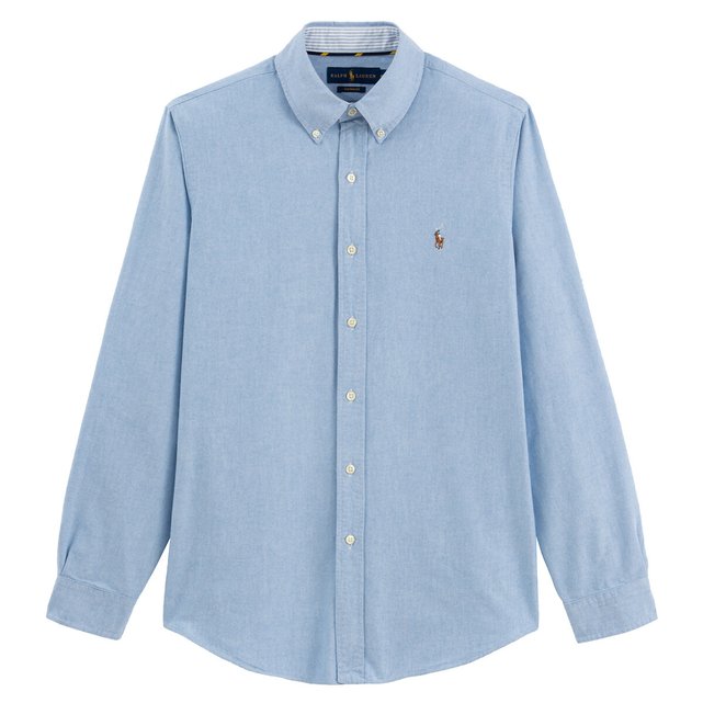 polo ralph lauren custom fit cotton oxford shirt