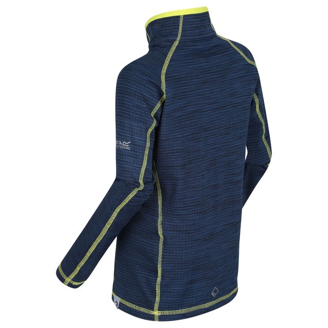 Mixte Enfant T-Shirts Regatta T-Shirt Technique Manches Longues Junior Berley en M/élange de Laines M/érino /À S/échage Rapide avec Ouverture par 1//2 Zip