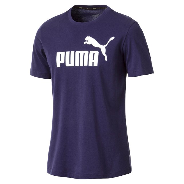 navy blue puma t shirt