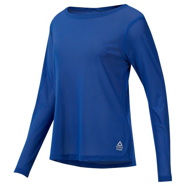 veste reebok crossfit femme bleu