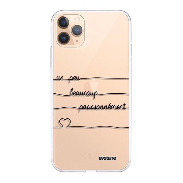 Coque 360 apple iphone 11 pro max 360 intégrale transparente un peu, beaucoup, passionnement