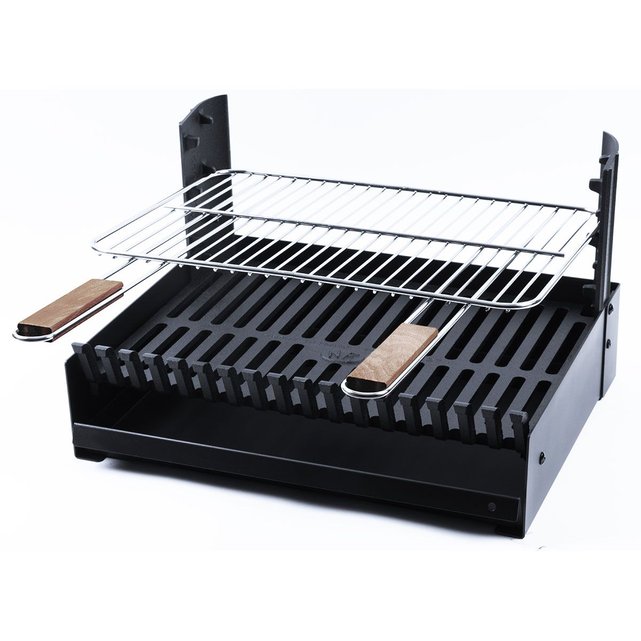Barbecue à charbon grilloir noir Somagic | La Redoute Grille barbecue inox | La Redoute