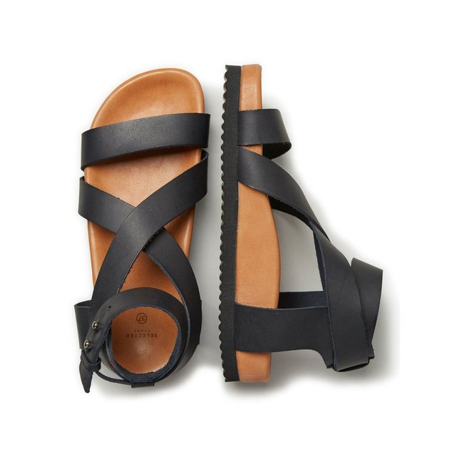 SELECTED FEMME FEMME SELECTED SELECTED Sandales Sandales Cuir FEMME Cuir Cuir Sandales 8q5tHtXxw