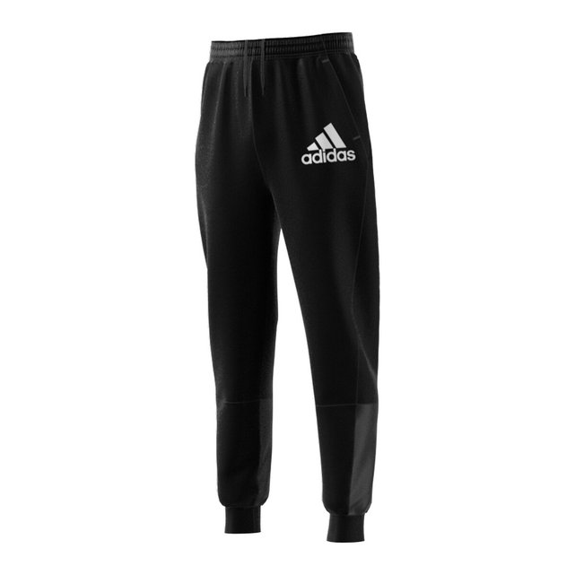 black adidas cotton joggers
