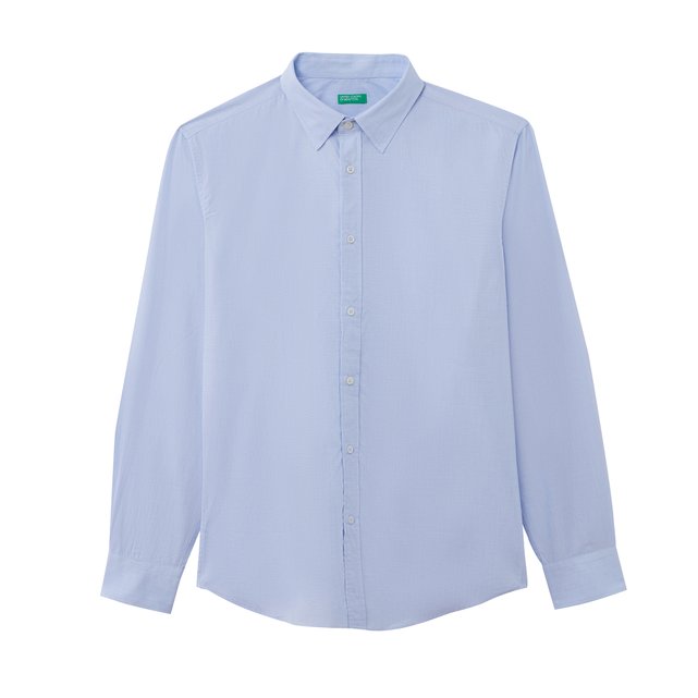 camisa blanca benetton