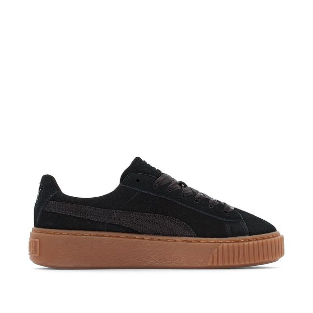 puma beige plateforme