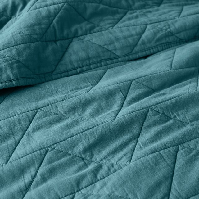 Boutis Matelasse Pur Coton Zig Zag Scenario La Redoute Interieurs La Redoute