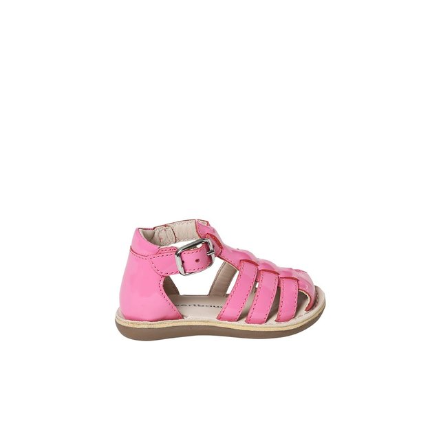 Sandales Cuir Bout Ferme Rose Vertbaudet La Redoute