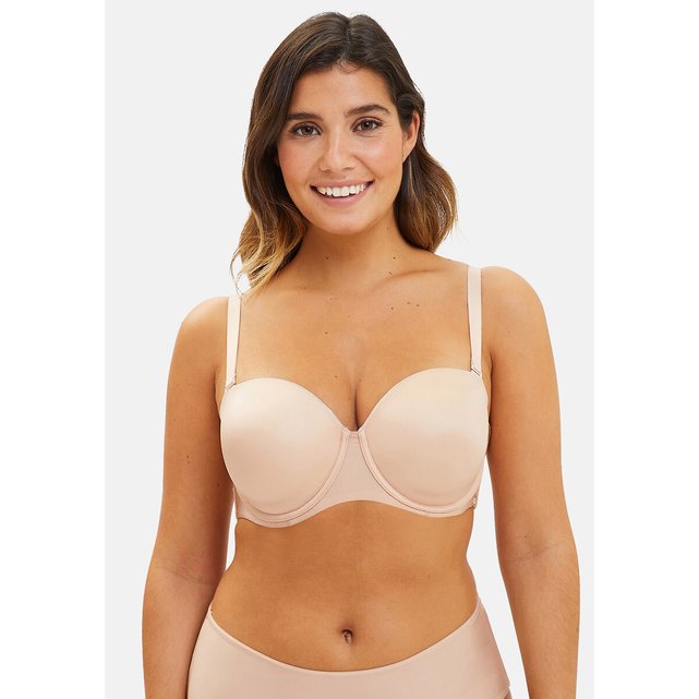 Invisifree bandeau bra without underwiring Dim