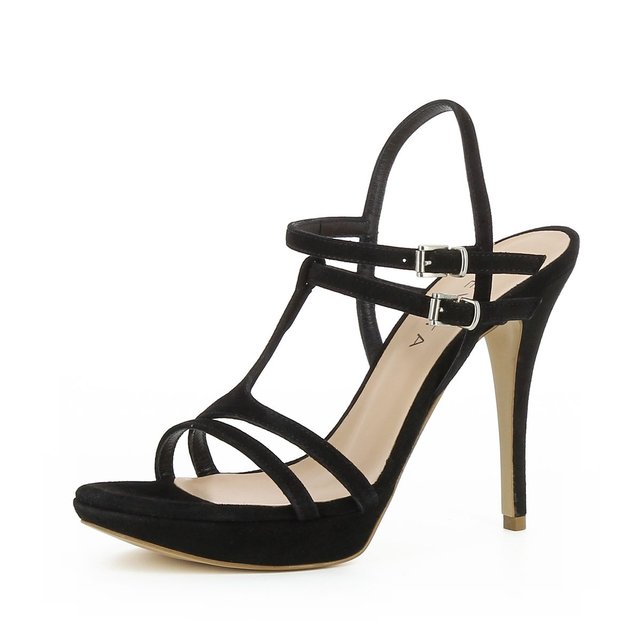 talon noir ouvert