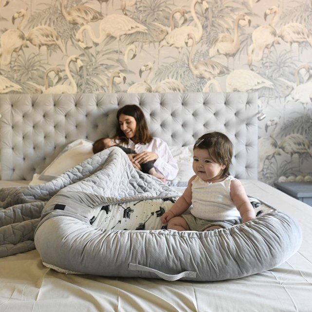 Cocon Bebe Matelasse Nid Reducteur De Lit Route 66 Bleu Sevira Kids La Redoute Cocon Bebe Matelasse Nid Reducteur De Lit Route 66 Bleu Sevira Kids La Redoute