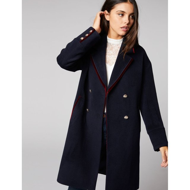 Double Boutonnage Long Double Long Manteau Caban Caban Manteau Boutonnage OnwyvNm80