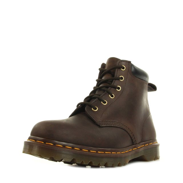 Boots homme 939 ben boot crazy horse gaucho brun noir jaune Dr Martens La Redoute Boots homme 939 ben boot crazy horse gaucho brun noir jaune Dr Martens La Redoute