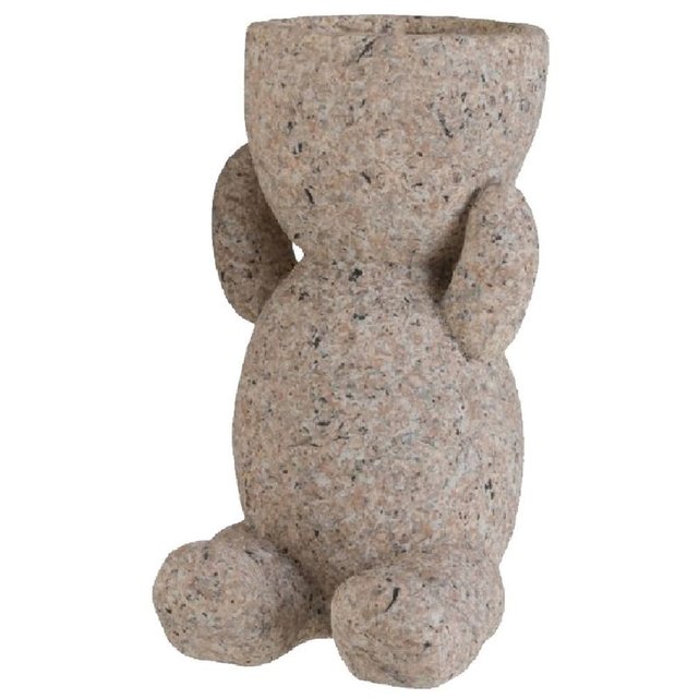 Pot De Fleur Bonhomme Assis Pot de fleurs bonhomme assis beige Jolipa | La Redoute