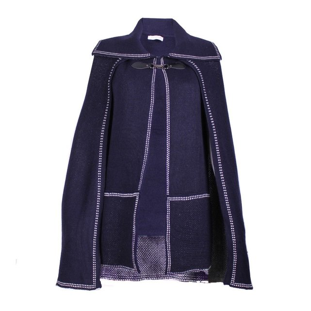 Cape en maille aubergine Mouvance | La Redoute