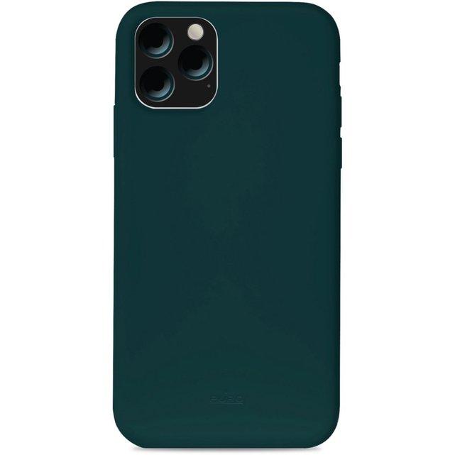 Coque iphone 11 pro max silicone vert foncé Puro | La Redoute