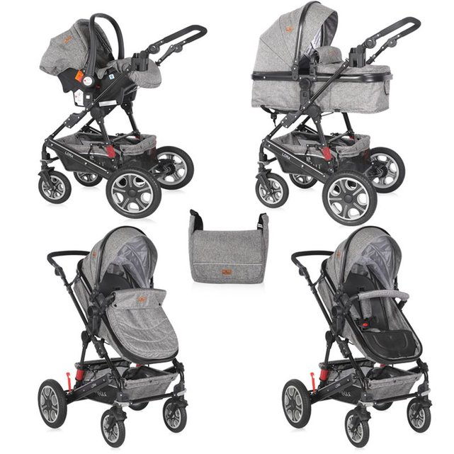 poussette 3 en 1 avec 3 roues