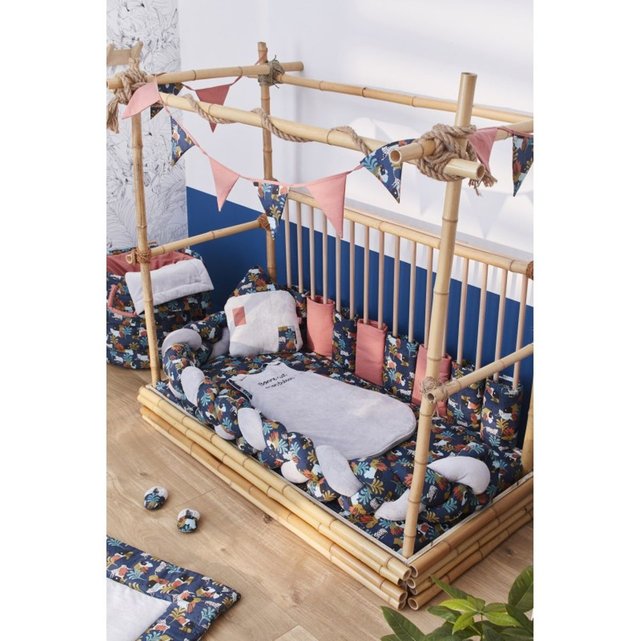 Tresse De Lit Bebe Universelle Blue Jungle Bleu Sevira Kids La Redoute