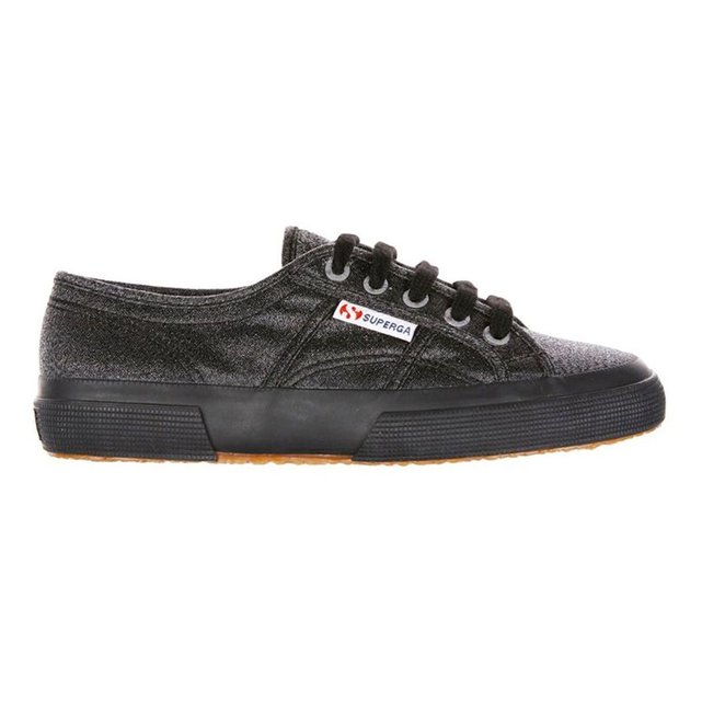 superga cuir noir