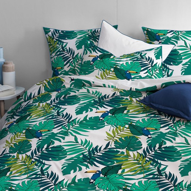 Parure de lit jungle toucan matt & rose vert Matt Et Rose ...