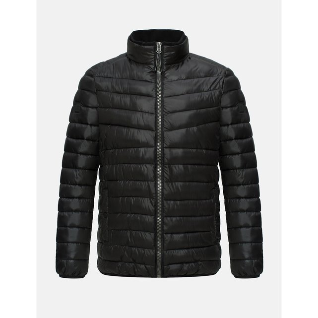 Allo padded jacket with high neck and zip fastening black Kaporal | La  Redoute