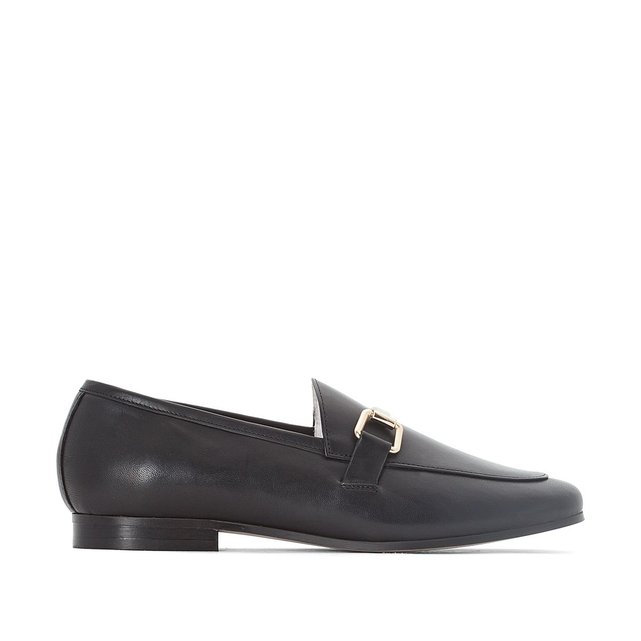 Mocassins en cuir sempre noir Jonak La Redoute Mocassins en cuir sempre noir Jonak La Redoute