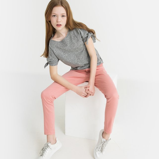 pink skinny pants