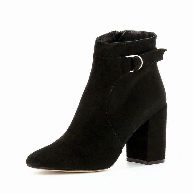 boots femme bout rond