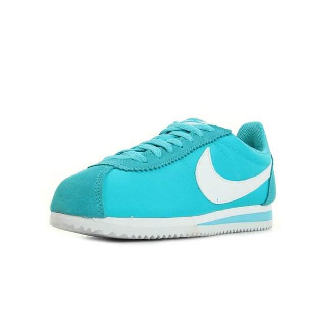 classic cortez nylon bleu