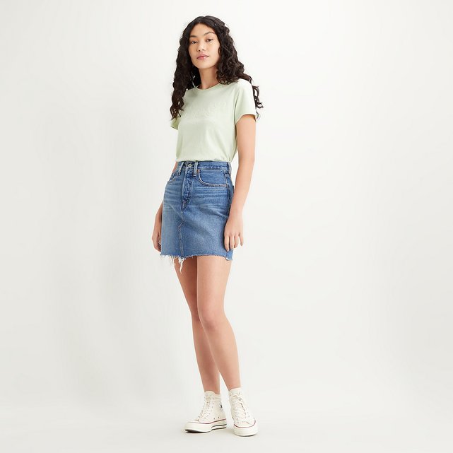 La Redoute Fille Vêtements Jupes Mini-jupes Jupe courte en jean 