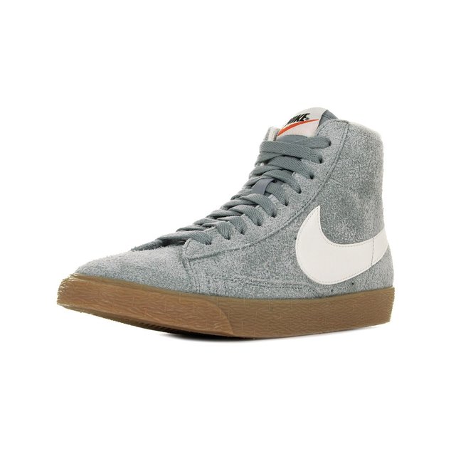 Suede NIKE VNTG Mid Blazer Baskets femme XYwYrIz