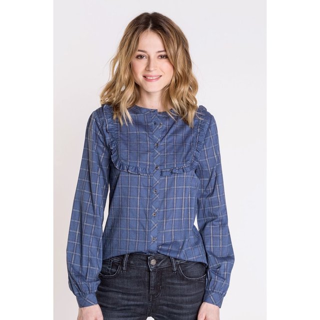 À Redoute La Chemise W Bonobo Arrondi Farmer Col All2 Carreaux pHHxvqEzw