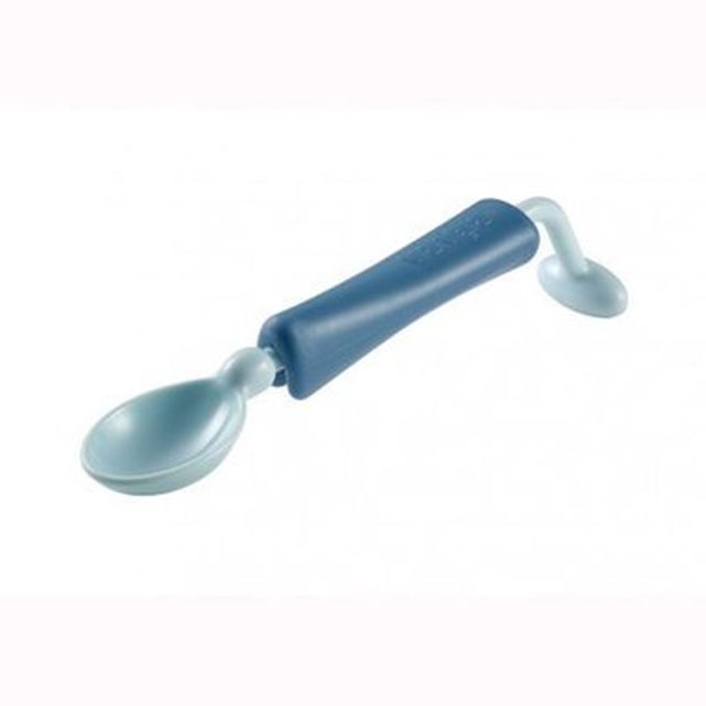 Cuillère Bébé Rotative 360° - Poignée Antidérapante - Change De Couleur Si Trop Chaud - Matériau PP Alimentaire - Pour Repas Maison Et Voyage - 6