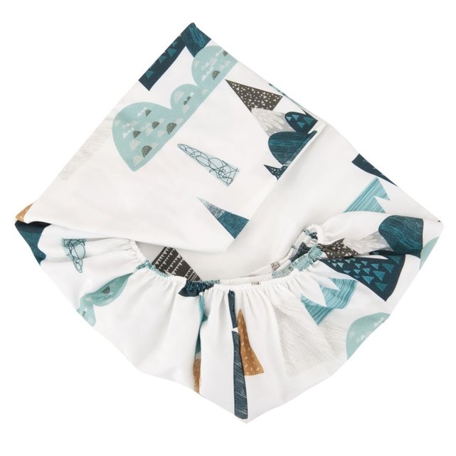 Drap Housse Lit Bebe En Coton Certifie Gris Sevira Kids La Redoute