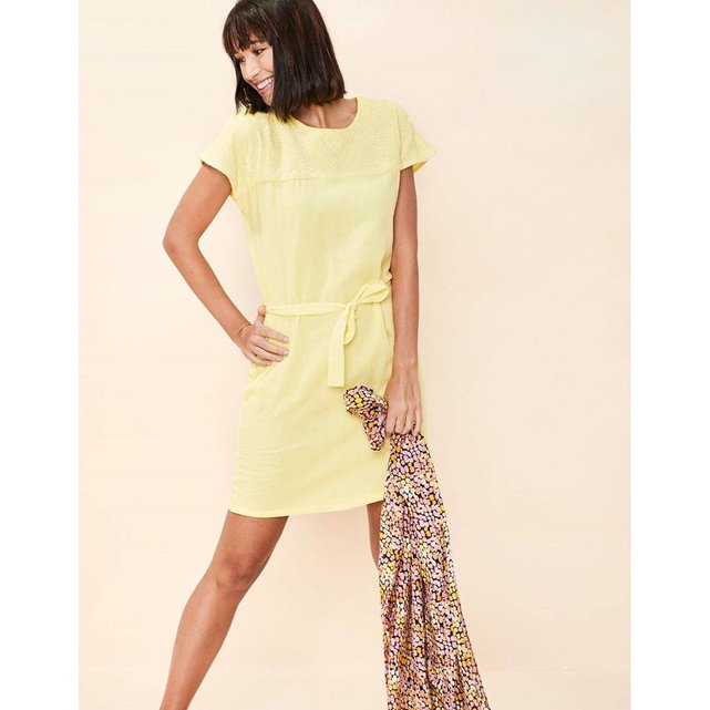 robe jaune citron