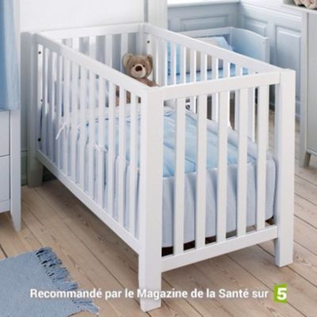 Lit Bebe Banquette Bois Massif Blanc Alfred Et Compagnie La Redoute