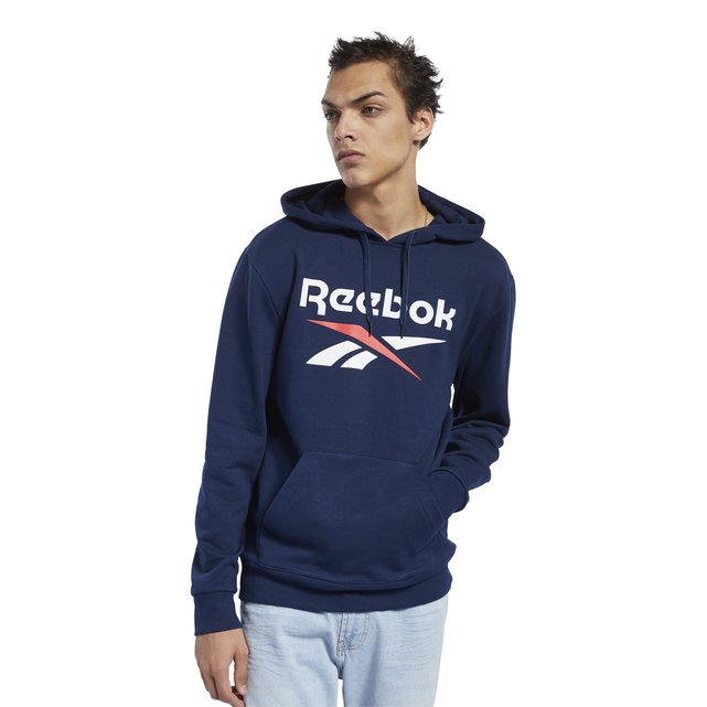reebok logo hoodie