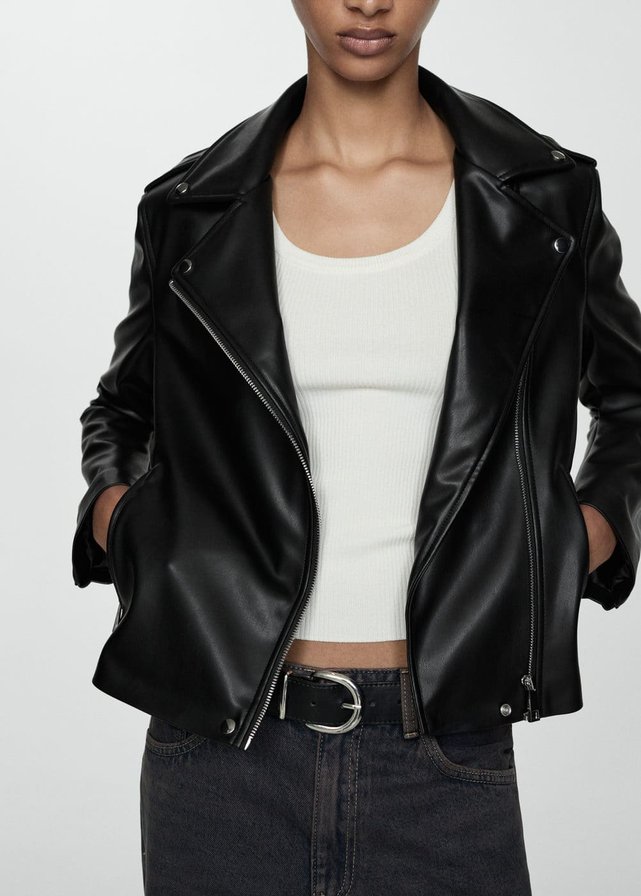 Veste cuir et simili femme grande taille La Redoute