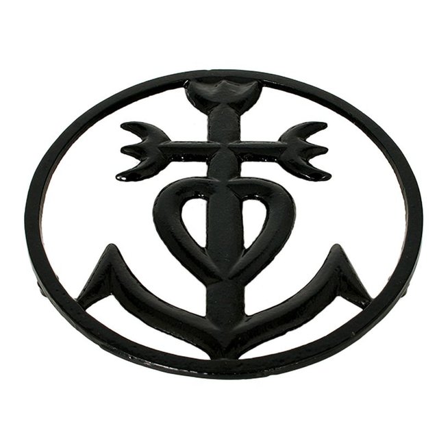 Dessous de Verre Croix de Camargue