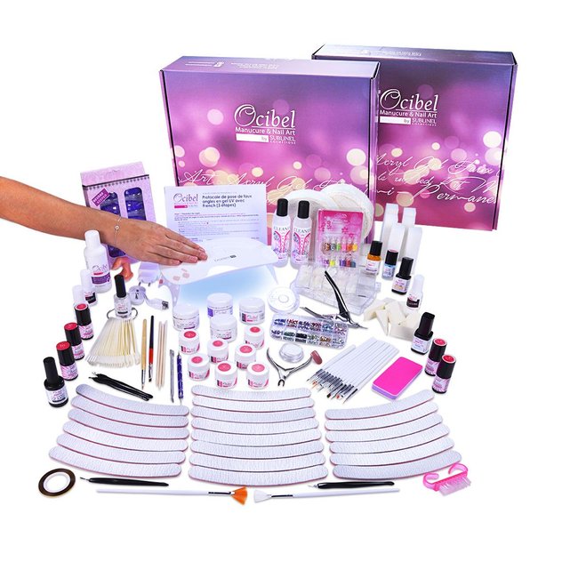 Couleurs Vsp Lampe Etapesamp; 5 Ongles 3 Gel Manucure Faux Kit Xxl 7 Leduv Gels hQxCsrtdB