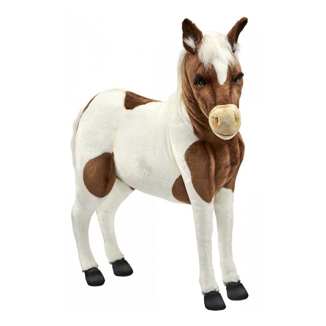 Hansa peluche geante poney 100 cm h et 100 cm l 3655 Hansa | La Redoute
